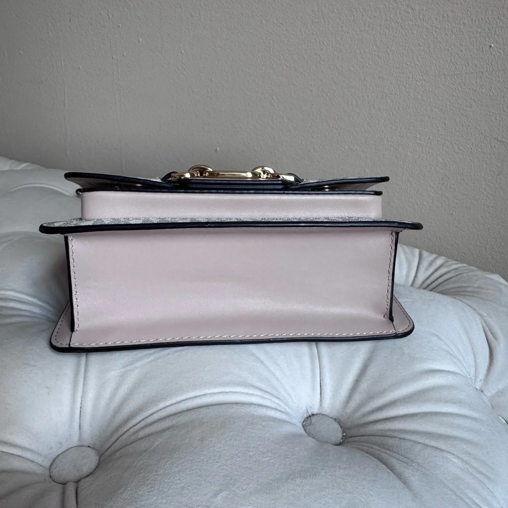 NWOT Michael Kors Heather Extra-Small Leather Crossbody bag